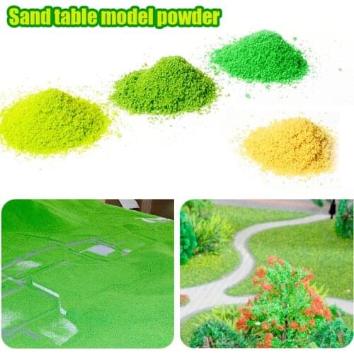 Static Grass Dressing Scatter Flock Model Grass Cashmere Powder Landscape Accessories for Miniatures Model XH8Z