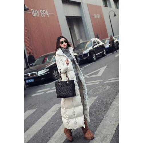 2019 new winter coats plus size white black navy blue win red womens down jacket