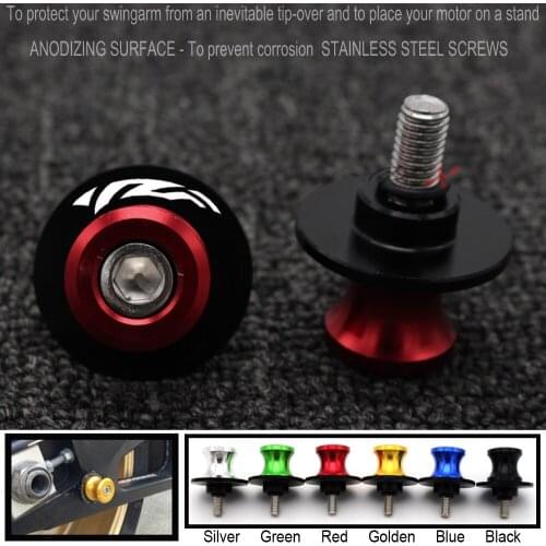 Motorcycle Accessories CNC Aluminum M6 Swingarm Spools Slider Stand Screw For Yamaha YZF R1/R6 YZF-R1 YZF-R6 1999-2018