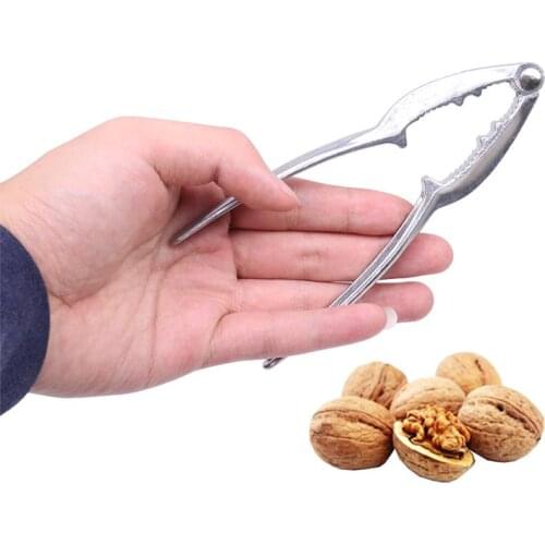 Aluminum Walnut Clip Home Nutcracker Nut Cracker Walnut Clips Remover Opener Plier Sturdy Nut Shell A9V8