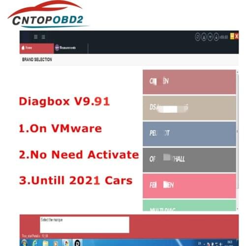 Diagbox V9.96 V9.91 V9.68 V7.83 Full Update For lexia 3 PP2000 For Citroen/Peogeot OBD2 Car Diagnostic Tool add more car models
