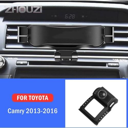 Car Mobile Phone Holder For Toyota Camry 2013 2014 2015 2016 Special Mounts Stand GPS Gravity Navigation Bracket Car Accessories