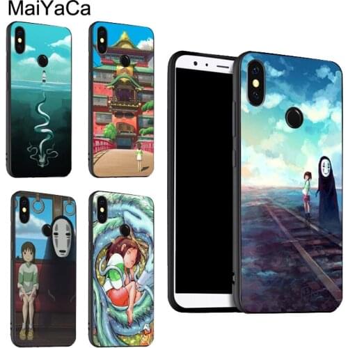 Studio Ghibli Spirited No face For POCO X3 F2 Case For Redmi Note 9 Pro 8 7 8T 9S 9A 9C For Mi Note 10 Lite 9T A3 Coque