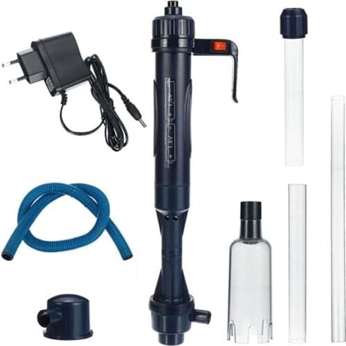 Electric Aquarium Fish Tank Water Change Pump Aquarium Cleaning Tool Water Changer Gravel Cleaner Siphon Filter Pump