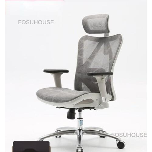 Nordic Ergonomic Computer Chair Back Office Chairs Lift Swivel Armchair Bedroom Furniture Staff Gaming Chair Recliner Chair