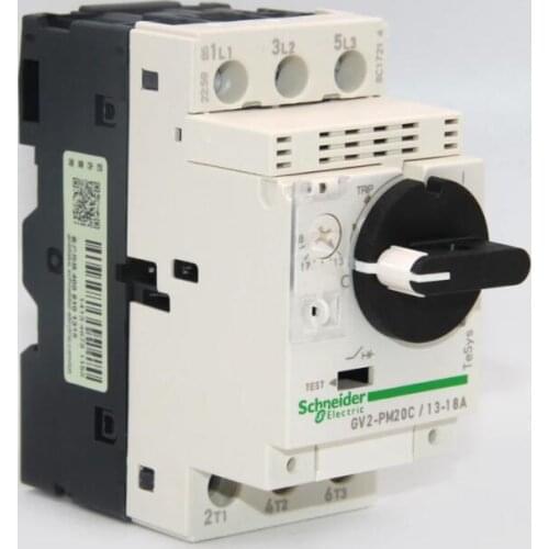 GV2-PM20C 13-18A GV2PM20C TeSys motor circuit-breaker, rotary knob, 13-18A