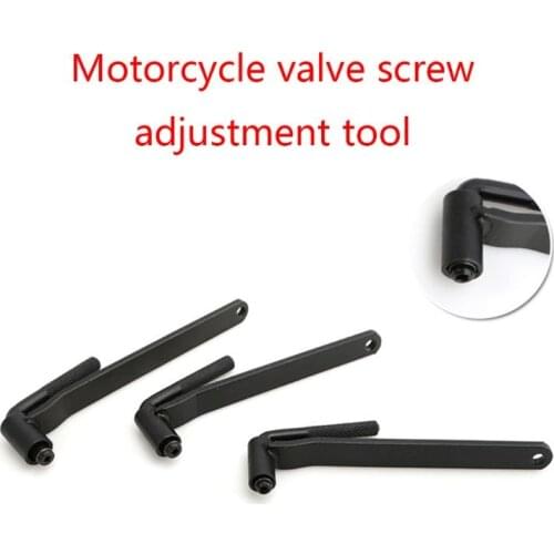 Motorcycle Engine Valve Adjustment Tool Square Hexagon Socket T Screw Wrench 87HE