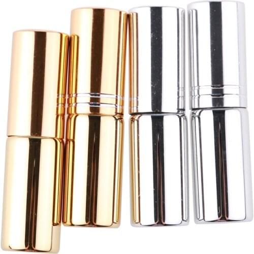 Cosmetic Container Glass Spray Vials Electroplate Perfume Refillable Bottle Portable Astringent Press Pump Bottle 5 ML Atomizer
