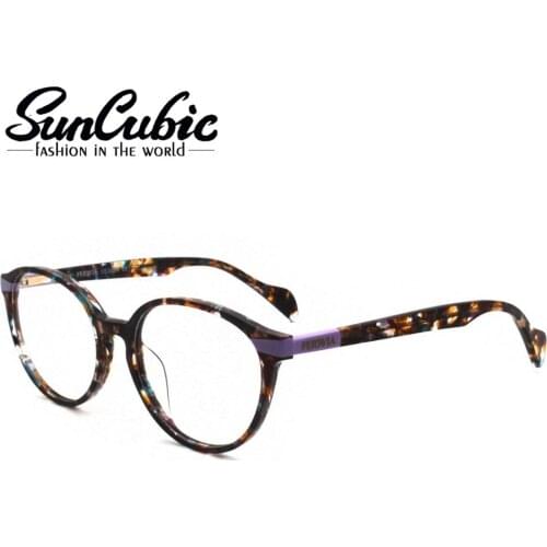 Fashion Optical Eyeglasses Frame Eyewear New Classic Round Lady Spectacles Retro FVG7137