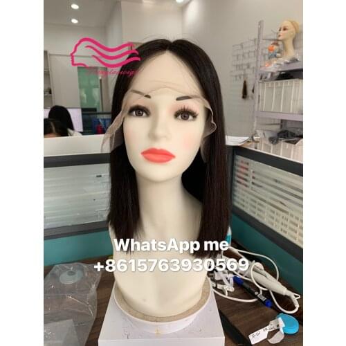 Tsingtaowigs Custom made European virgin hair unprocessed hair jewish wig Best Sheitels wigs free shipping