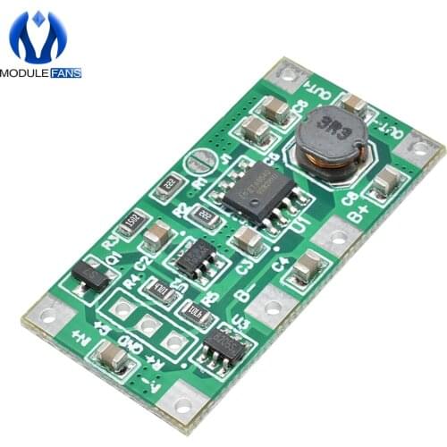 5V 1A UPS Uninterruptible Power Supply Boost Module Route Monitoring 3.7V Polymer 18650 Lithium Battery Protection Board