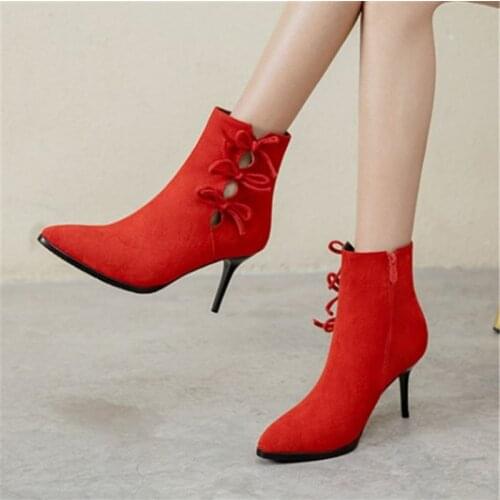 PXELENA Women's Boots