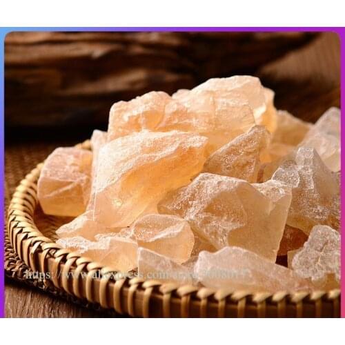 Rock Crystals Candy Sugar (Yellow Lump Raw Cane Sugar)