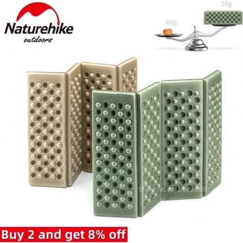 Naturehike Outdoor Folding Mat XPE Egg Nest 36g Ultralight Portable Camping Tent Cushion Picnic Moisture Pad High Elasticity