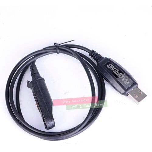Baofeng Waterproof Walkie Talkie Programming Cable Driver With CD Driver For BF-A58 BF-UV9R Plus BF-9700 Programming Line