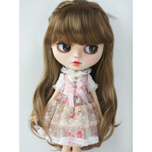 JD323 1/3(20-23CM) synthetic mohair doll wigs 8-9inch MSD complex braid princess BJD doll hair