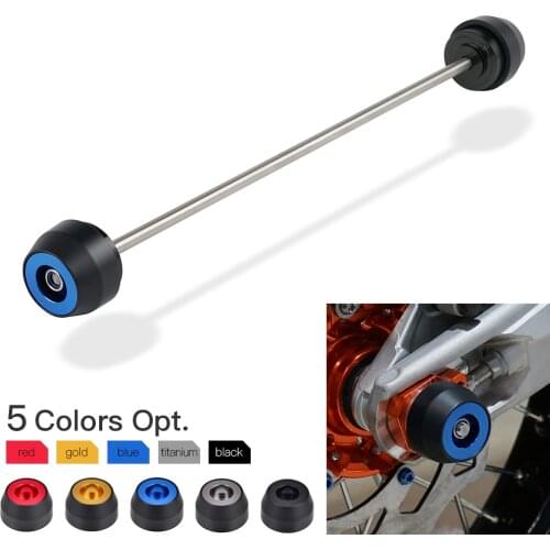Rear Wheel Fork Axle Slider For Yamaha MT10 FZ10 YZF-R1 YZF-R1M 2017-2018 2019 2020 2021 MT10 FZ10 YZFR1 YZFR1M MT FZ 10 YZF R1