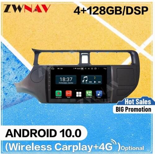 128GB Carplay Android 10 screen Car DVD Player for KIA K3 RIO 2012 2013 2014 BT GPS Navigation Auto Audio Radio Stereo Head unit