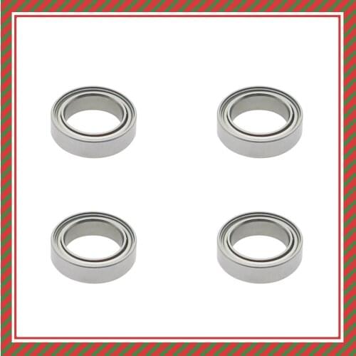 4 pcs/set 4x Ball Bearing 10x15x4mm for 1/10 ARRMA 3s&Mega550 Vorteks Senton Granite Big Rock Typhon upgrades parts