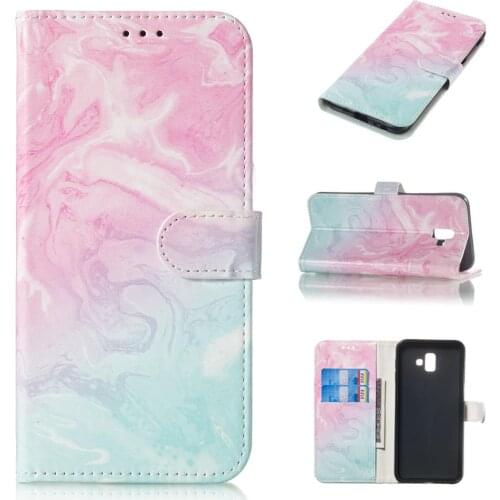 Flip Book Case For Samsung Note 8 9 Case J4 J6 Plus PU Leather Stand Wallet Case For Samsung Note 9 8 Case Cover Conque