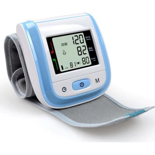 Wrist Health Care Tensiometro Digital Blood Pressure Heart Monitor Tonometer Automatic Sphygmomanometer BP Blood Pressure Meter