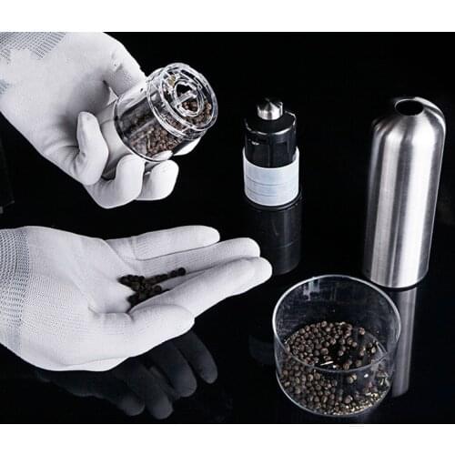 Stainless Steel Electric Salt Pepper Mill Spice Grinder Muller Kitchen Tool Grain Mill Salt and Pepper Grinder Spice Grinder