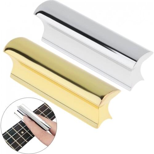Guitar Slides Zinc Alloy Guitar Slide Tone Bar Hawaiian Slider for Acoustic Electric Guitar Instruments Portable
