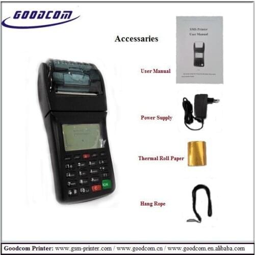 Hotsell Handheld GPRS SMS Printer, POS Thermal Type, widely application and support multi-languages