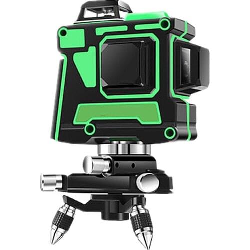 3D 12 Green Line Laser Level 360 Degrees Self Leveling Horizontal Vertical Cross Oscilloscope High Precision Optical Instruments