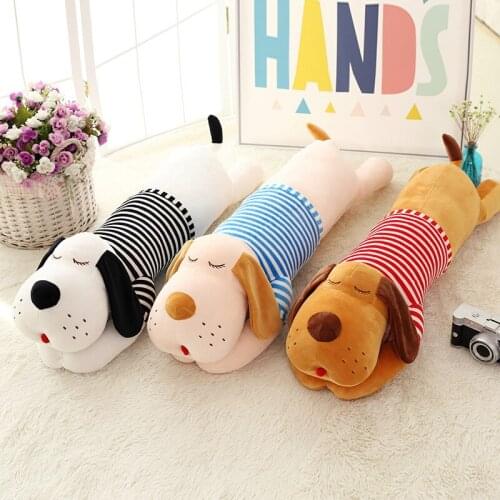 90cm 110cm 130cm Creative plush dog toys, stuffed large cushion, childrens dolls, birthday gift