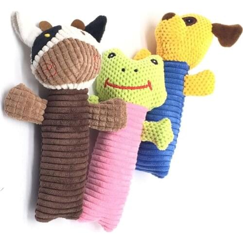 Pet plush dog toys cute dog chew toys animals will cat puppy toy toot squirrel pet chew squeak Dogs Toys