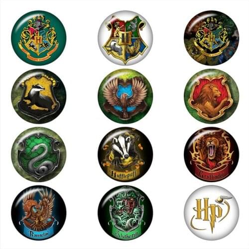 50PCS Mixed Ginger Snap Button Jewelry Lion Snake Eagle For DIY 18MM Glass Button Snap Bracelet Necklace Jewelry