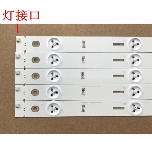 Led bar light strip for changhong 65inch UD65D6000i 65D2000i TV backlight LB-M650-E1-A-SE SVJ650A21 REV03 8LED Screen M650U14-E