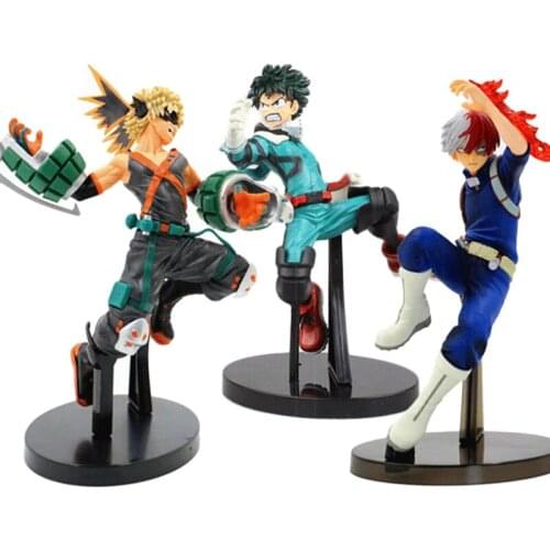 Anime Cartoon FigureMy Hero Academia Character Midoriya Izuku Vinyl Figure Collection Cross my body PVC Action Amazing Hero Toys