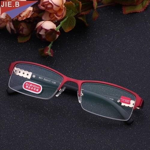 High Quality Fashion Reading Glasses Men Women Eyeglasses For Reading Presbyopic Aspherical resin Eyeglasses