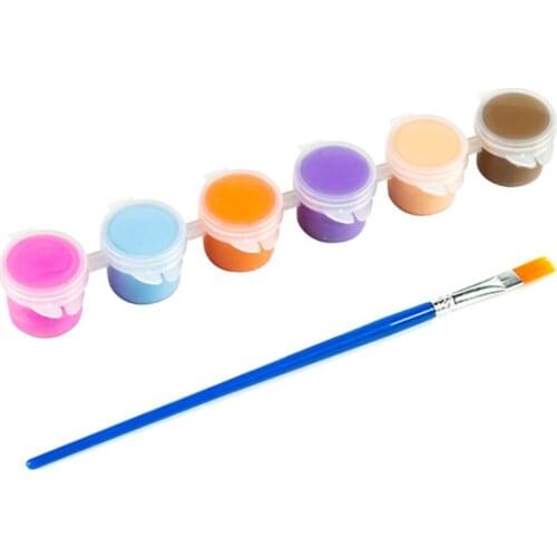 1 Set 3ml/5ml Hand-painted Acrylic Paint Children Safe Painting Pigments Kindergarten DIY Art Graffiti Pigment Set Dropshipping