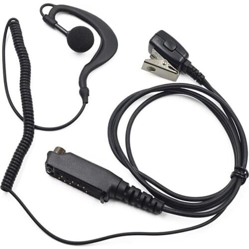 10xEar Clip Speaker MIC Microphone Earpiece Headset For Sepura STP8000 STP8030 STP8035 STP8038 STP8040/8080/9000 Radio Earphone
