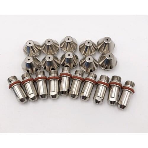 20pcs A200A electrode and 20pcs nozzle for FY-A160 FY-A200H FY-A200 FY-200 FY-A200C LGK-200 200A water cooled cutting torch