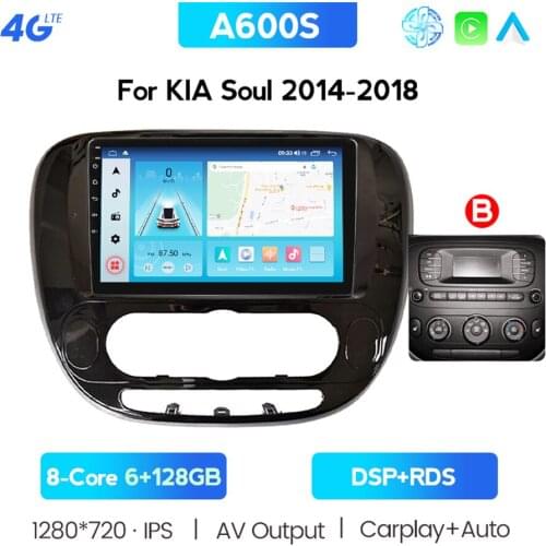 For Kia Soul 2 PS 2013 - 2019 Car Radio Multimedia Video Player Navigation GPS Android No 2din 2 Din Dvd Steering Wheel Control