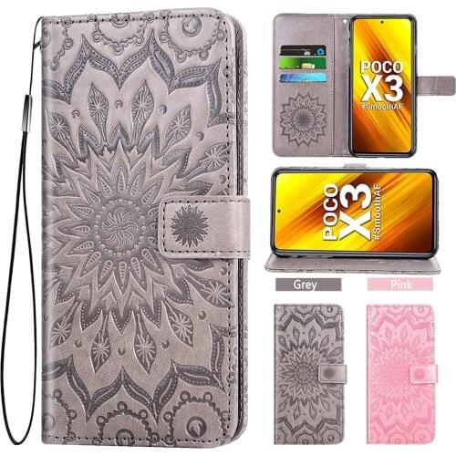 Phone Case For Xiaomi Mi Poco X3 M3 NFC Xiami Xiomis Xiome PocoX3NFC Pocco X M 3 3X 3M Magnetic Luxury Leather Flip Wallet Cover