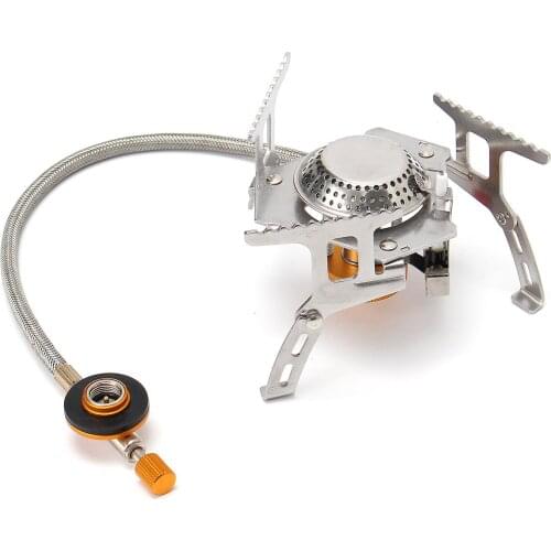 Camping Picnic Gas Stove Burner Portable Mini Windproof Butane Cooker 3500W Portable Stove Gas Stove
