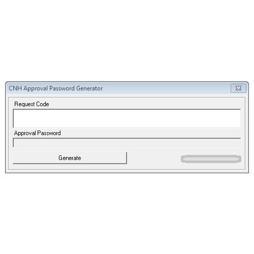 CNH APPROVAL PASSWORD GENERATOR v0.3 (Long passwords for setting speed limiter values)