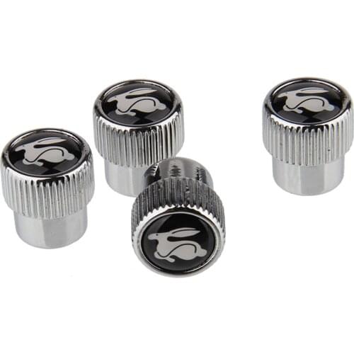 Valve Caps Car Accessories Wheels Tire Valve Stem Caps Emblem for VW GTI Rabbit Polo Tiguan Bora Jetta Touran Scirocco Beetle