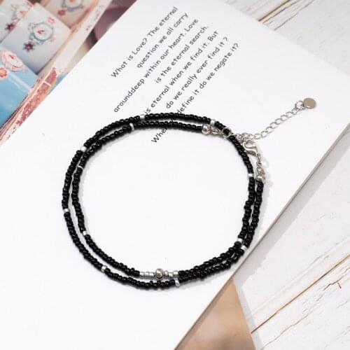 Kpop Min Yoon GI Agust D Necklace Clavicle Chain Beaded Bracelet Anklet Creative Fans Gilfs Jewelry Wholesale New K-POP