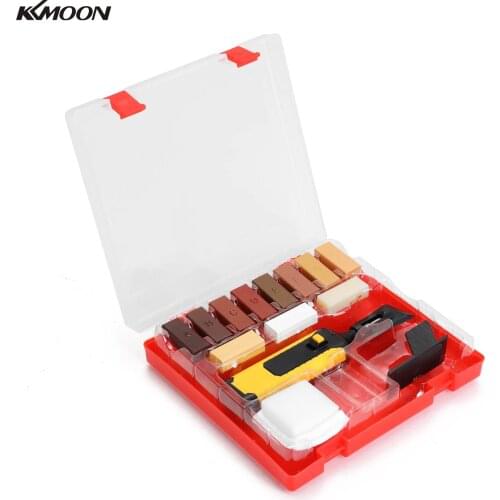 Professional Laminate Repairing Hand Tool Kit Wax System Floor Worktop Casing Chips Scratches Mending Woodworking Tool Set