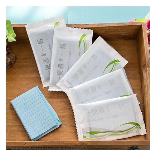 Disposable Waterproof Toilet Seat Cover Mat Healthy Waterproof Toilet Paper Pad Home Bathroom Accessiories