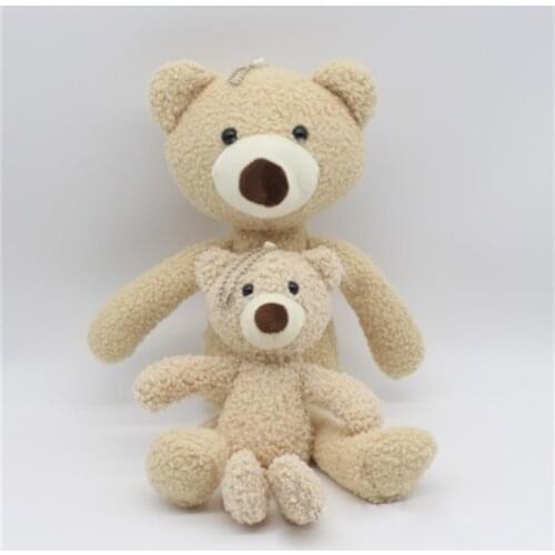 20cm/35cm Teddy bear plush toy small pendant long-legged bear key chain doll bag pendant Christmas birthday gifts