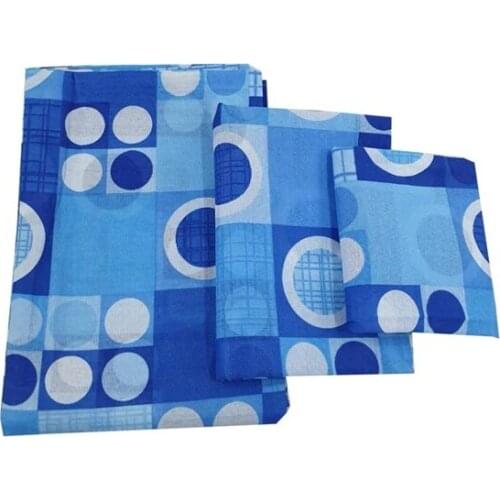 Duvet cover set Economical Single Personality Building Site type, bottom fitted sheet and quilt cover 160x215 cm. Pillow case 50x70 cm