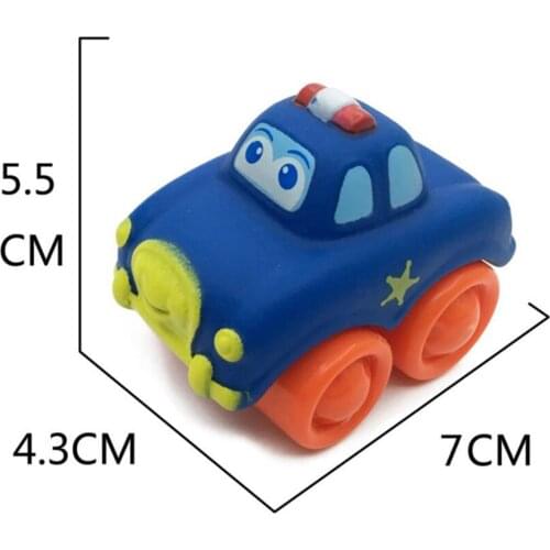 Prettyia 6 Pcs Mini Car Model Toy for Toddler Baby Child Preschool Fun Toy