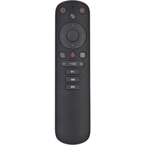 2.4G Gyro Sensor Remote Control Air Mouse Support Voice Control Voice Search with Multimedia Function Button Auto Learning